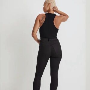 Madewell Curvy Black Skinny Jeans 33T